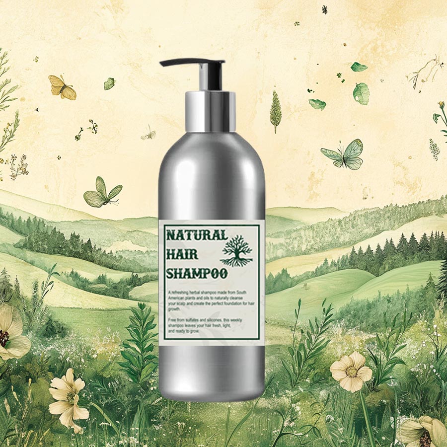 Șampon pentru păr natural 